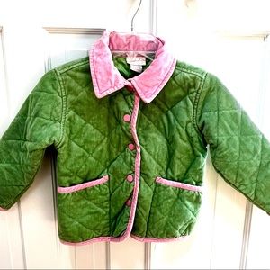 Heartstrings Girls Corduroy Barn Jacket Size 5-6T